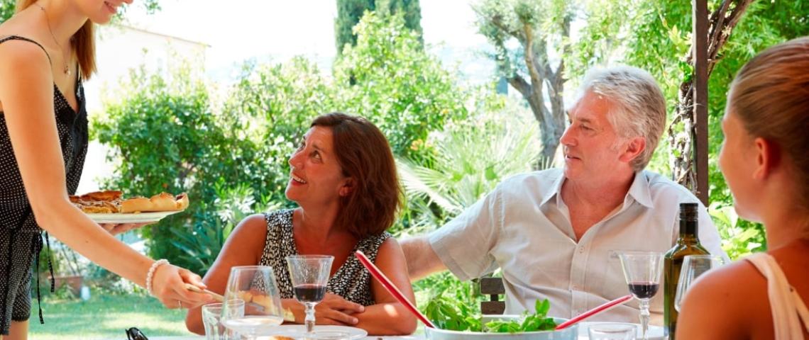 Gastfamilie in Antibes